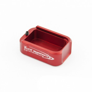 TONI SYSTEMS - Base pad +2 rounds for Strike one (for magwell) - Red - PAD2SK-RE - Canada