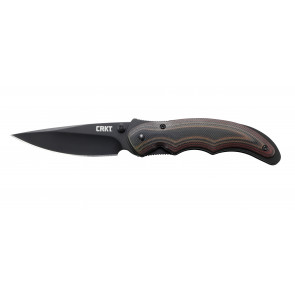 CRKT - ENDORSER BLACK by Matthew Lerch - Liner Lock Assisted Folder now available at Tesro Canada