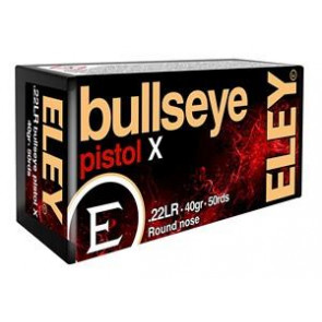  ELEY bullseye pistol X 22 LR Ammunition