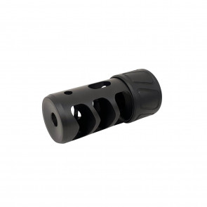 SP-Spearhead 3 port self timing muzzle brake  Black Nitride  223/6mm 1/2x28