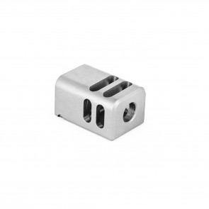 TONI SYSTEMS - Minor compensator thread 13,5x1 LH for factory ammunition for Glock - Grey - GLV6MI-SI - Canada