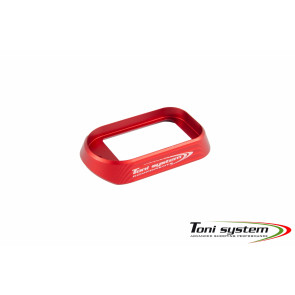 TONI SYSTEMS - Standard magwell for Glock 19 gen.4 - Red - MGL194S-RE - Canada
