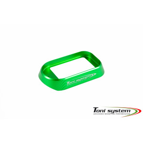 TONI SYSTEMS - Standard magwell for Glock 17-17L-22-24-31-34-35 gen.3 - Green - MGL3S-GR - Canada