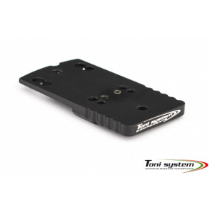 TONI SYSTEMS - Dovetail base plate for red dot (type C) for CZ Shadow - Black - OPXCZC - Canada