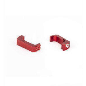TONI SYSTEMS - Oversized interchangeable magazine release for Glock gen. 4 and 5			 - Red - PMPG5-RE - Canada