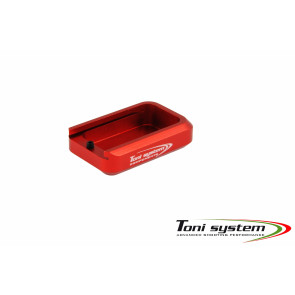 TONI SYSTEMS - +1 round magazine extension for Tanfoglio large frame - Red - PADTHCS-RE - Canada