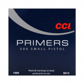 CCI Primer 500 small pistol