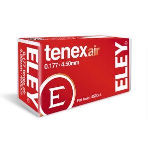 Eley - Tenex Air Pellets .177 Caliber 8.2Gr 4.50mm Pack of 450