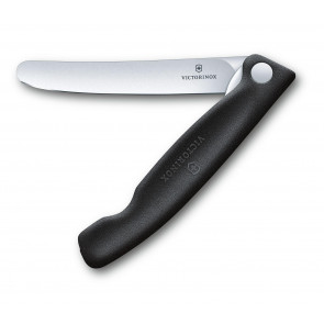 Victorinox - Swiss Classic - Foldable Paring Knife - BLACK