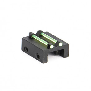 TONI SYSTEMS - Rear sight for rib less than 8,1 mm with green optic fiber 1 mm - Green - TV81 - Canada