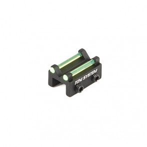 TONI SYSTEMS - Rear sight for rib less than 6,2 mm with green optic fiber 1,5 mm - Green - TV6 - Canada