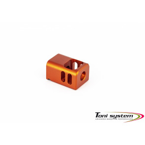 TONI SYSTEMS - Minor compensator thread 13,5x1 LH for factory ammunition for Glock - Orange - GLV6MI-OR - Canada