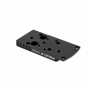 TONI SYSTEMS - Optic ready base plate for red dot (type B) for Tanfoglio Stock II Optic - Black - OPXTAN2B - Canada