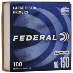 Federal - Large Pistol  Primers - #150 pack of 1000