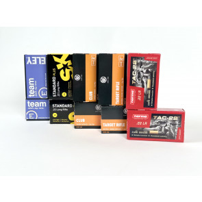 .22 Rimfire Ammo Sampler Mid Range- Tesro Canada