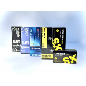 .22 Rimfire Ammo Sampler Random- Tesro Canada