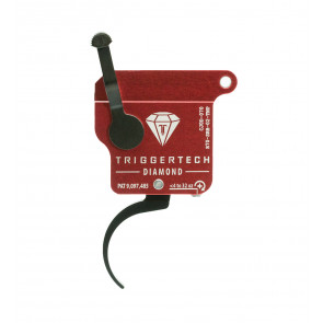 TriggerTech - Black Diamond Pro Clean - Pro Curved (PVD Black)- Black Top Safety R70-SRB-02-TNP