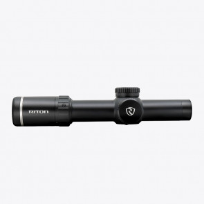 Riton 7P18LFI X7 Tactix 1-8x28 Riflescope, Illuminated Reticle, Tube Diameter: 34mm, First Focal Plane, CM1 Reticle
