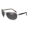 Wiley X - "KLEIN" Grey Lens in Silver Frame - Protective Eyewear
