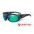 Wiley X - "OMEGA"  Polarized Emerald Green Mirror Lens in Kryptek Neptune Frame - Protective Eyewear