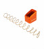 TONI SYSTEMS - +6 rounds open pad magazine extension for Glock 17-22-24-31-34-35 - Orange - PADGLOP-OR - Canada