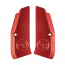 CZ SHADOW 2 & CZ 75 STANDARD SIZE ALUMINIUM GRIPS - RED- 1091-1180-03