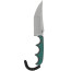 CRKT - MINIMALIST KATANA GREEN BLACK - Sheath Fixed now available at Tesro Canada