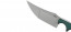CRKT - MINIMALIST KATANA GREEN BLACK - Sheath Fixed now available at Tesro Canada