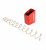 TONI SYSTEMS - +9 rounds pad magazine extension for Glock 17-22-24-31-34-35 - Red - PADGLSO-RE - Canada