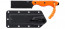 CRKT - RAZEL ORANGE - Sheath Fixed now available at Tesro Canada