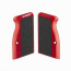 TONI SYSTEMS - Short highgrip grips for Tanfoglio P19L-P21L-T95F - Red - GT21HC-RE - Canada
