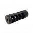 SP-Spearhead 4 port self timing muzzle brake Black Nitride 6.5mm 5/8-24