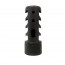 SP-Spearhead 4 port self timing muzzle brake Black Nitride 6.5mm 5/8-24